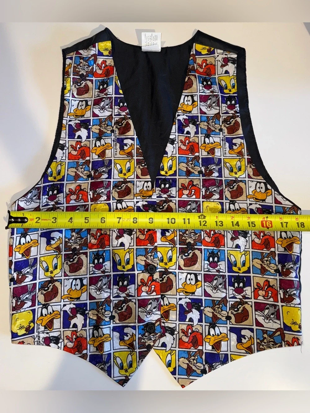 Vintage 1994 Warner Bros. Looney Tunes Vest